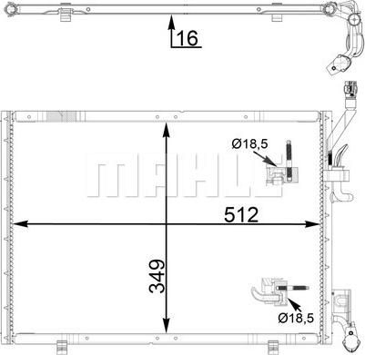 Wilmink Group WG2368800 - Condensateur, climatisation droxauto.com