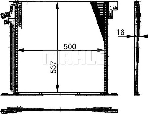 Wilmink Group WG2368725 - Condensateur, climatisation droxauto.com