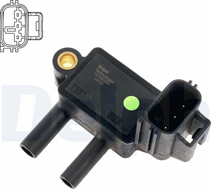 Wilmink Group WG2374334 - Capteur, pression des gaz échappement droxauto.com