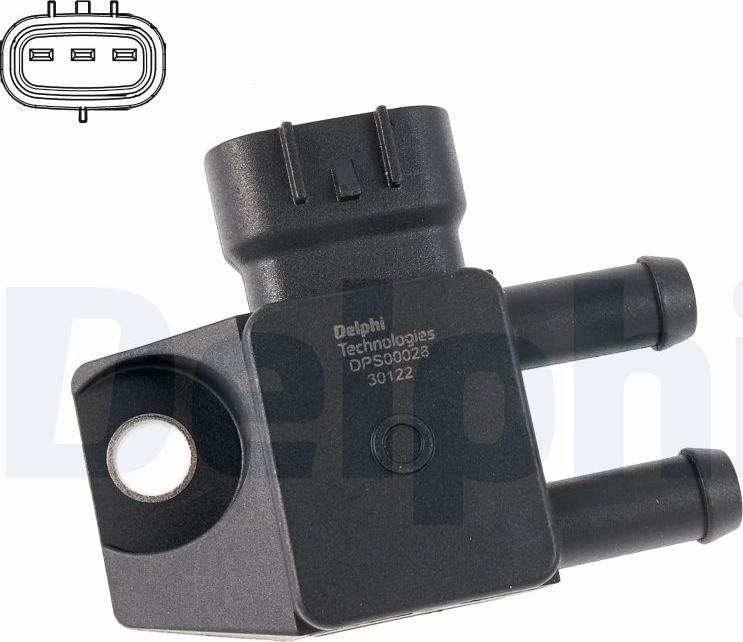 Wilmink Group WG2374335 - Capteur, pression des gaz échappement droxauto.com