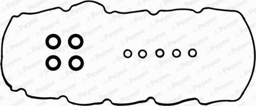 Wilmink Group WG2202374 - Jeu de joints d'étanchéité, couvercle de culasse droxauto.com