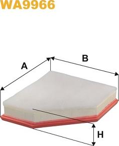 WIX Filters WA9966 - Filtre à air droxauto.com