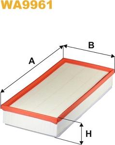 WIX Filters WA9961 - Filtre à air droxauto.com