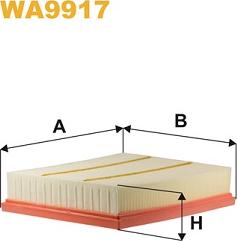 WIX Filters WA9917 - Filtre à air droxauto.com