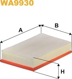 WIX Filters WA9930 - Filtre à air droxauto.com