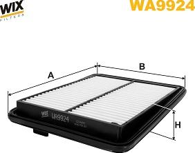 WIX Filters WA9924 - Filtre à air droxauto.com