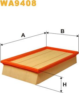 WIX Filters WA9408 - Filtre à air droxauto.com