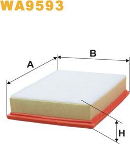 WIX Filters WA9593 - Filtre à air droxauto.com