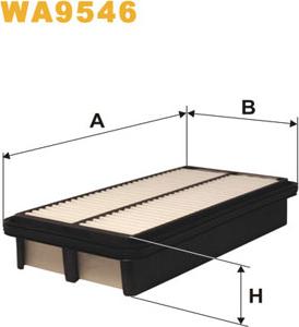 WIX Filters WA9546 - Filtre à air droxauto.com