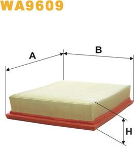 WIX Filters WA9609 - Filtre à air droxauto.com