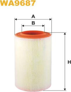 WIX Filters WA9687 - Filtre à air droxauto.com