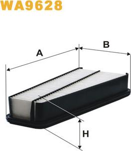 WIX Filters WA9628 - Filtre à air droxauto.com