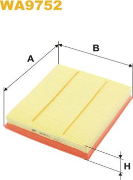 WIX Filters WA9752 - Filtre à air droxauto.com