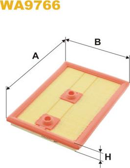 WIX Filters WA9766 - Filtre à air droxauto.com