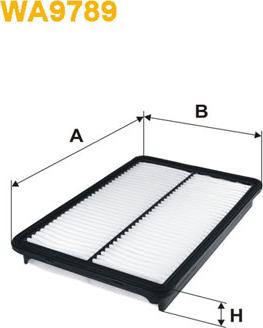 WIX Filters WA9789 - Filtre à air droxauto.com
