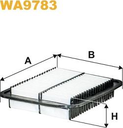 WIX Filters WA9783 - Filtre à air droxauto.com