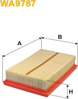 WIX Filters WA9787 - Filtre à air droxauto.com