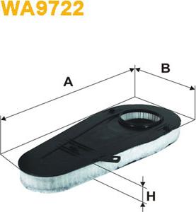 WIX Filters WA9722 - Filtre à air droxauto.com