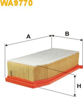 WIX Filters WA9770 - Filtre à air droxauto.com
