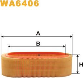 WIX Filters WA6406 - Filtre à air droxauto.com
