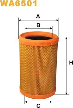 WIX Filters WA6501 - Filtre à air droxauto.com