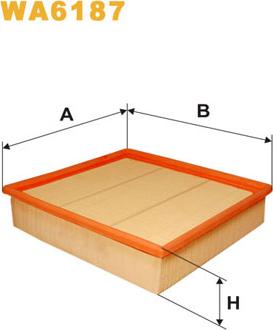WIX Filters WA6187 - Filtre à air droxauto.com