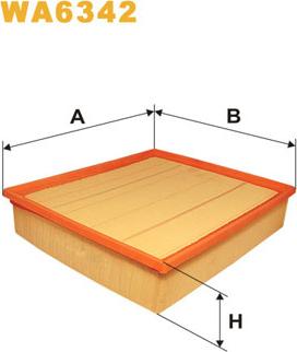 WIX Filters WA6342 - Filtre à air droxauto.com