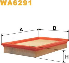 WIX Filters WA6291 - Filtre à air droxauto.com