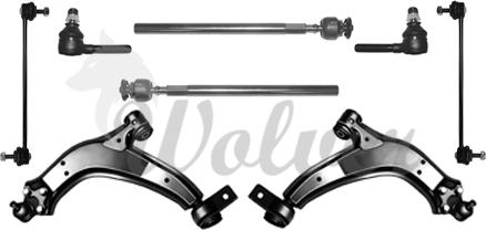 WOLVER SP900840 - Kit de réparation, bras triangulaire droxauto.com