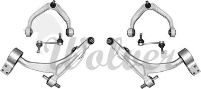 WOLVER SP901630 - Kit de réparation, bras triangulaire droxauto.com