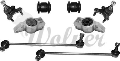 WOLVER SP901050 - Kit de réparation, bras triangulaire droxauto.com