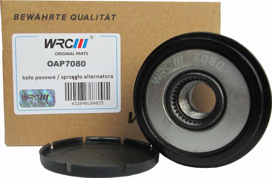 WRC 5807080 - Poulie, alternateur droxauto.com