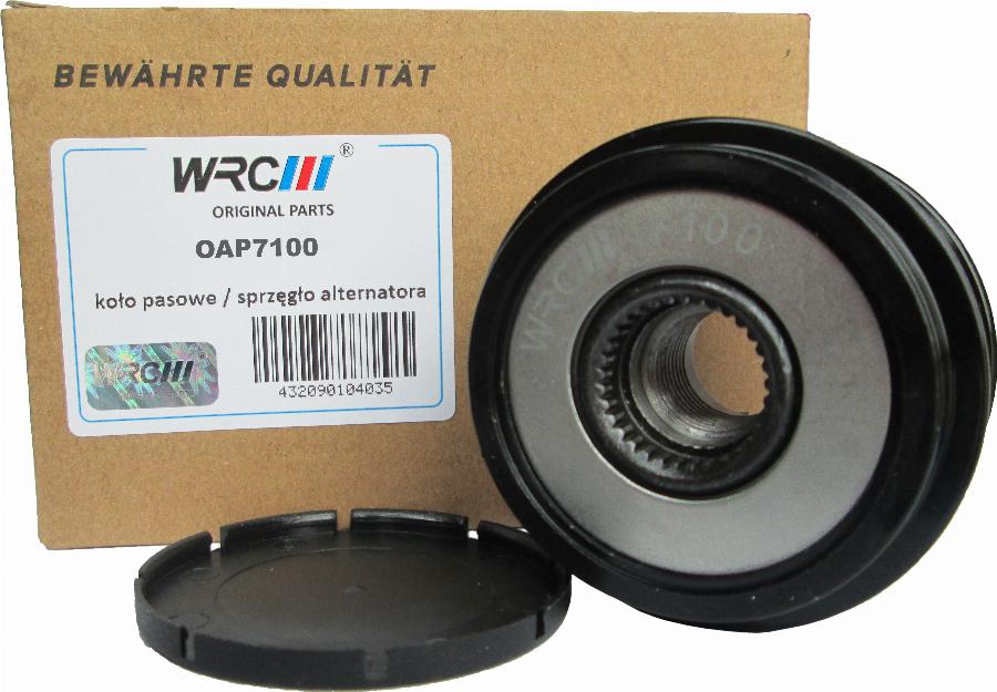 WRC 5807100 - Poulie, alternateur droxauto.com