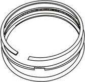 WXQP 610039 - Jeu de segments de pistons droxauto.com