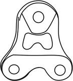 WXQP 680051 - Support, silencieux droxauto.com