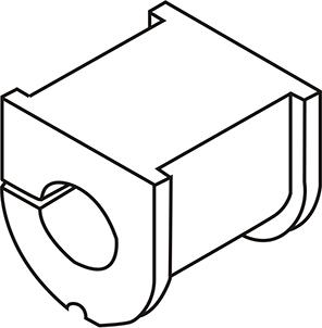 WXQP 680019 - Coussinet de palier, stabilisateur droxauto.com