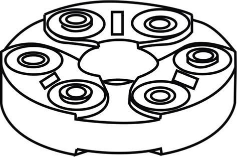 WXQP 160213 - Amortisseur de vibrations, arbre de cardan droxauto.com