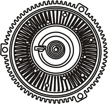 WXQP 120055 - Embrayage, ventilateur de radiateur droxauto.com