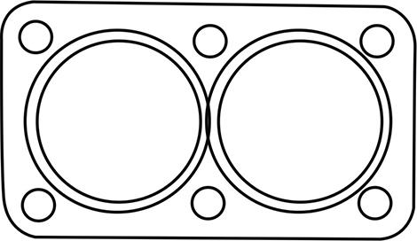 WXQP 311401 - Joint d'étanchéité, tuyau d'échappement droxauto.com