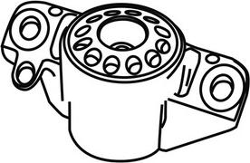 WXQP 381205 - Coupelle de suspension droxauto.com