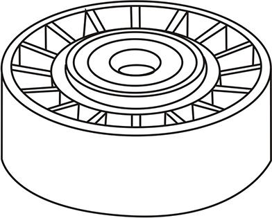 WXQP 210747 - Poulie renvoi / transmission, courroie de distribution droxauto.com