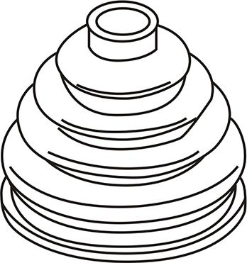 WXQP 280473 - Joint-soufflet, arbre de commande droxauto.com