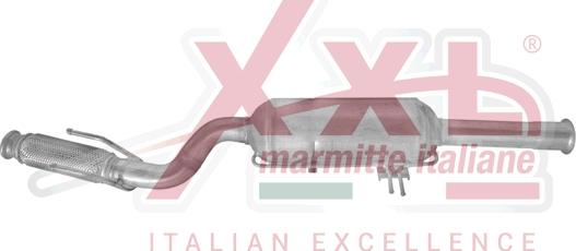 XXLMARMITTEITALIANE CT019 - Filtre à particules / à suie, échappement droxauto.com