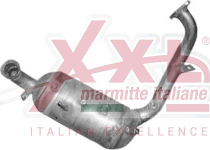 XXLMARMITTEITALIANE FD001 - Filtre à particules / à suie, échappement droxauto.com