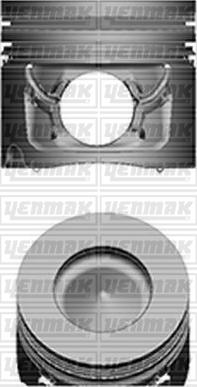 Yenmak 31-04616-000 - Piston droxauto.com