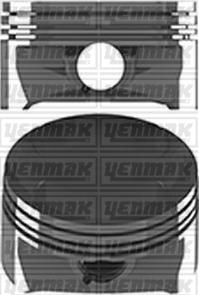 Yenmak 31-04689-000 - Piston droxauto.com