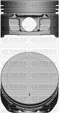 Yenmak 31-04101-000 - Piston droxauto.com