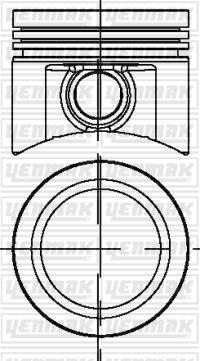 Yenmak 31-04290-000 - Piston droxauto.com