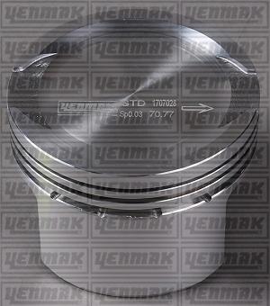 Yenmak 31-04285-000 - Piston droxauto.com