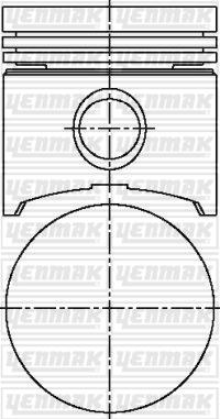 Yenmak 31-03901-000 - Piston droxauto.com